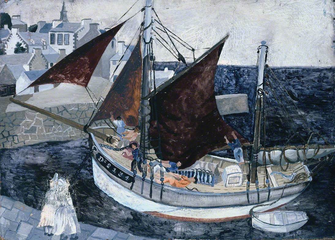 Boat in Harbour, Brittany