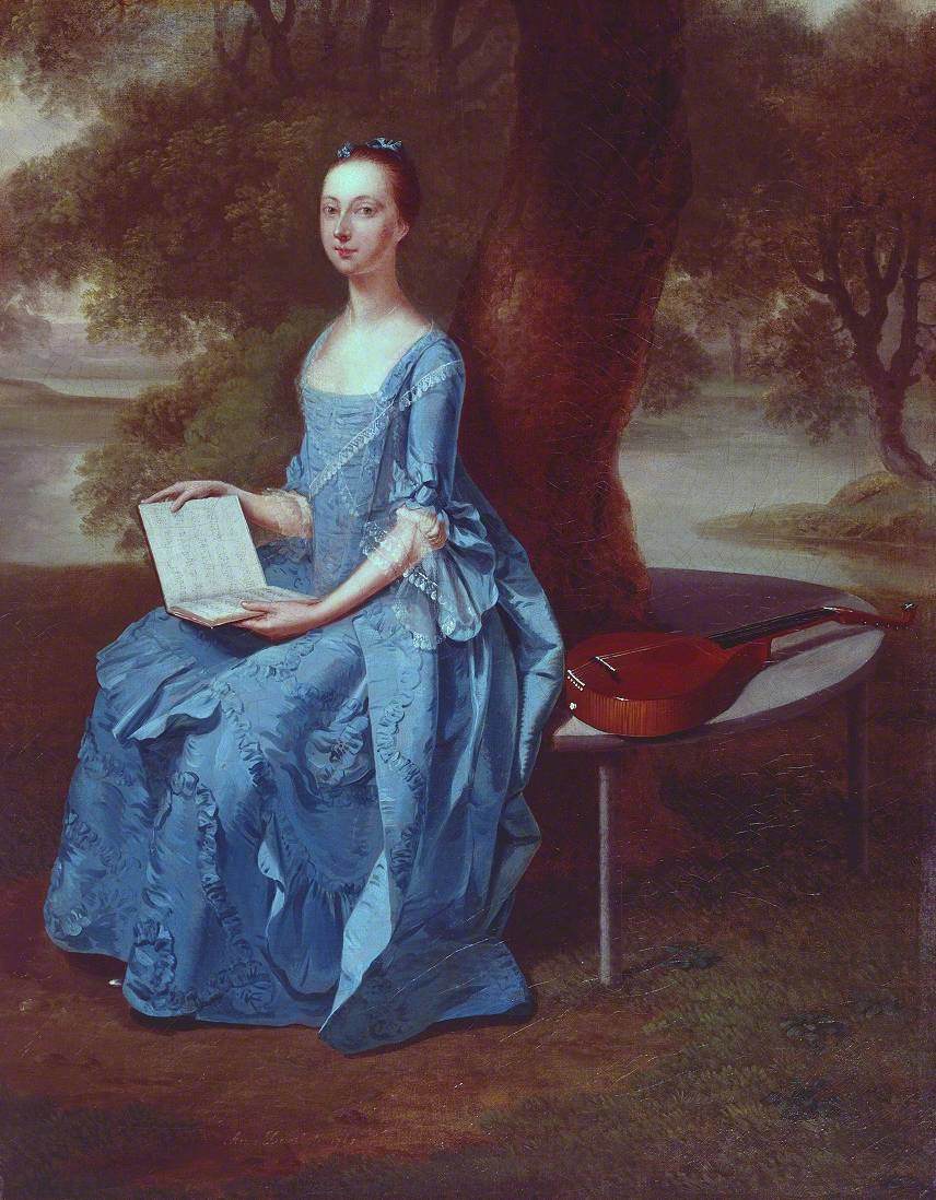 A Lady in Blue