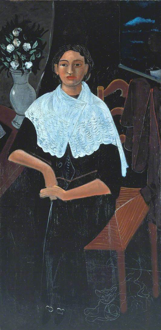 Madame Derain in a White Shawl (Madame Derain au châle blanc)