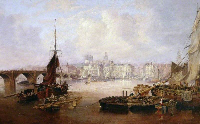 The Mayor's Barge on the Tyne