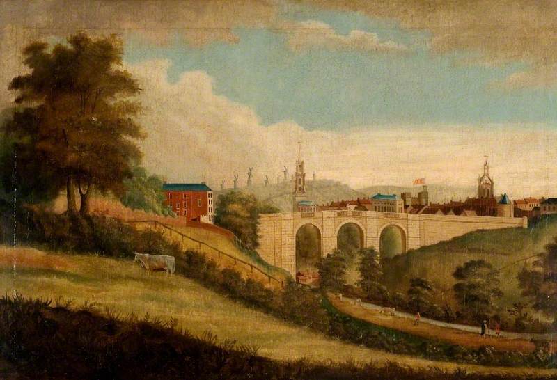 New Bridge over Pandon Dene, Newcastle upon Tyne