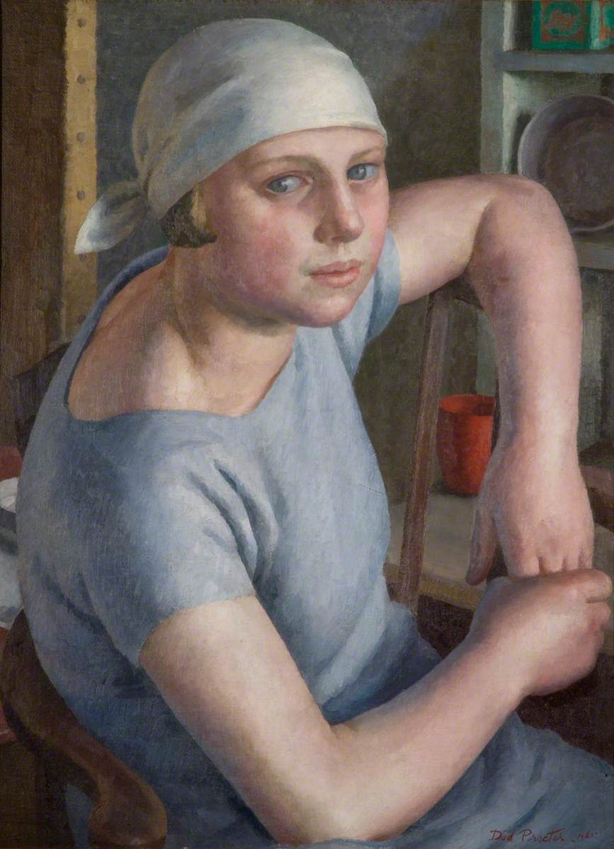 Girl in Blue