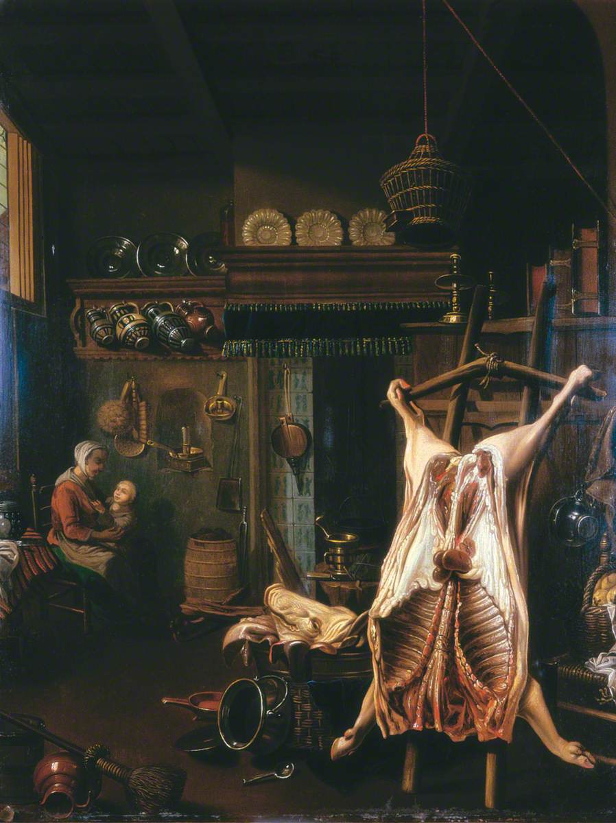 Interior with a Carcass