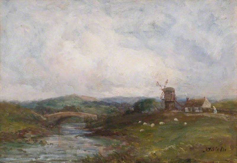 Landscape with Windmill