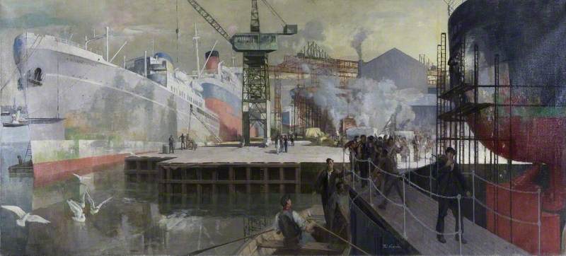 On the Tyne, Shipbuilding