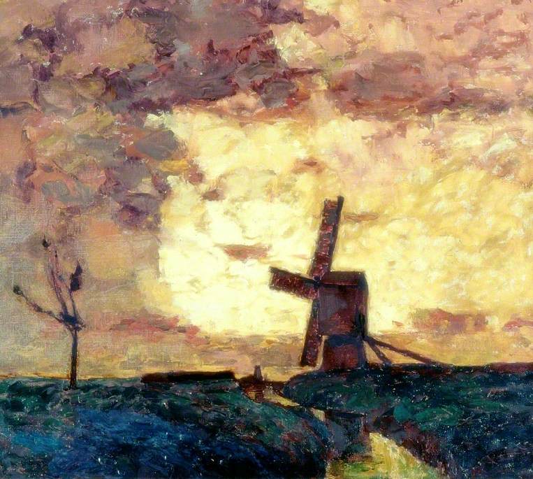 Windmill and Dyke