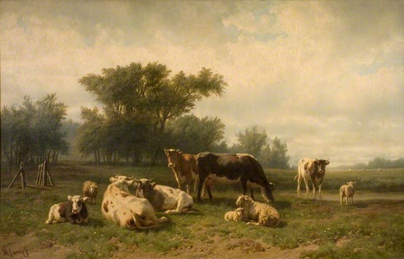 Cattle in a Meadow