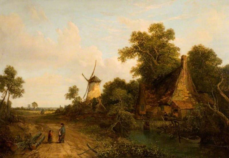 Landscape with a Windmill