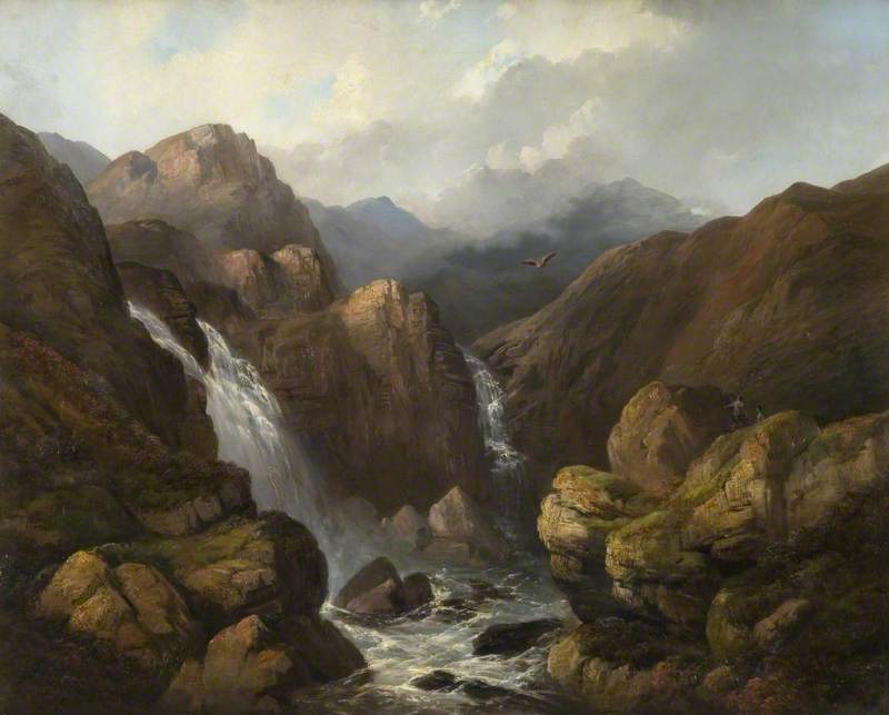 A Scottish Waterfall