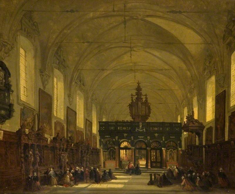 A Church Interior