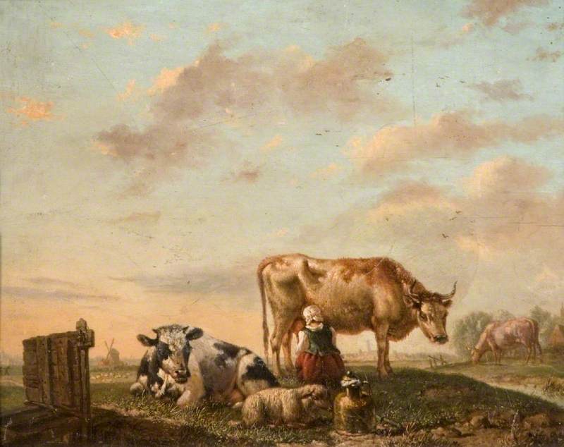 A Dutch Milkmaid
