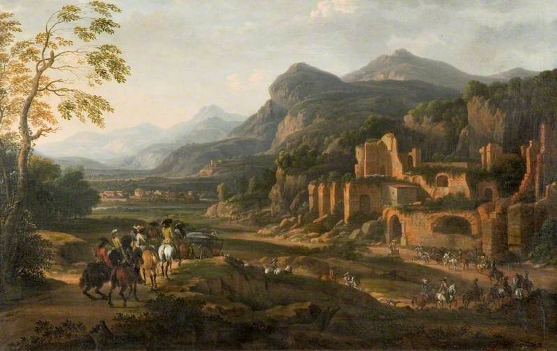 Landscape with Horsemen