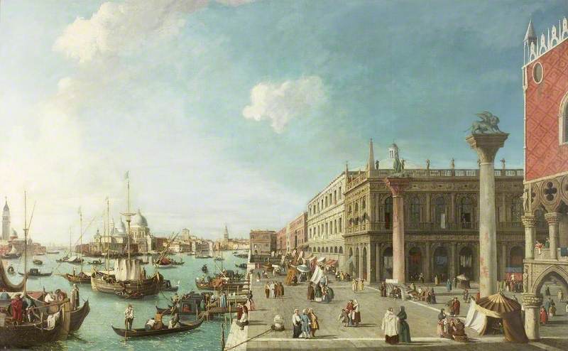 The Molo, Venice, Looking West