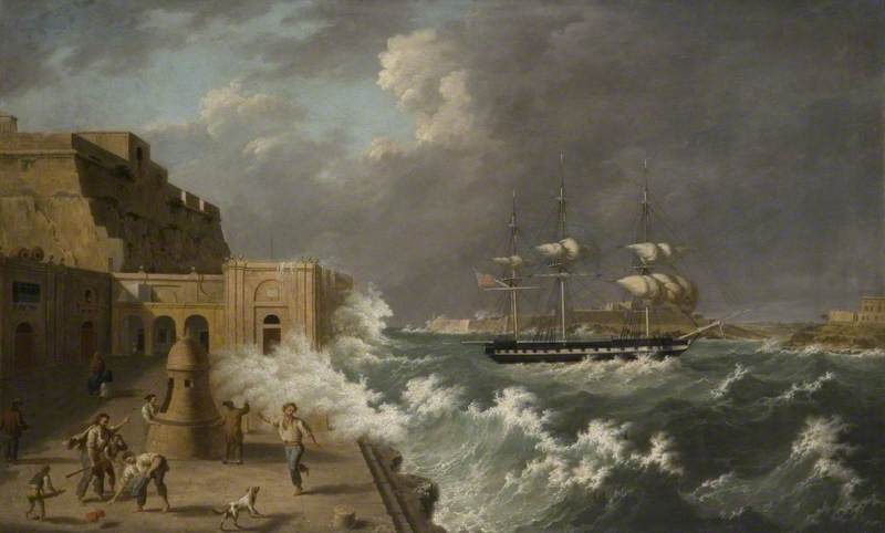 Harbour Scene, Malta