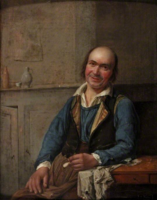 Portrait of a Man Smiling