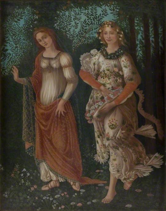 Detail from Botticelli's 'Primavera'