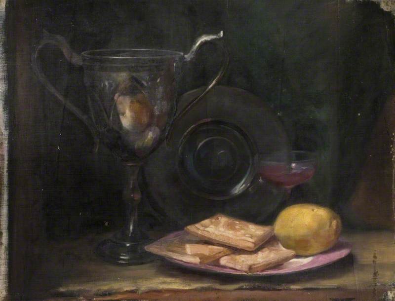 Still Life with Silver Cup