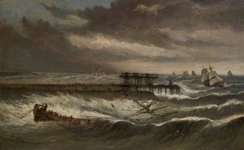 Shipwreck off Tynemouth