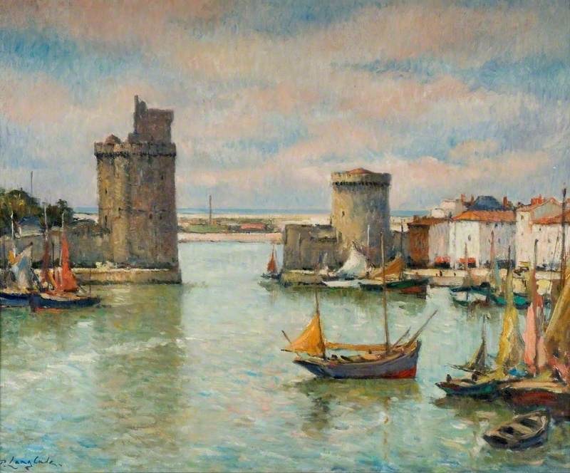 La ville de La Rochelle, France