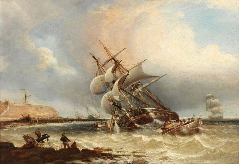 Shipwrecks off the Tyne
