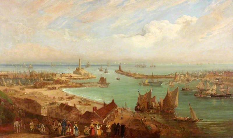 Sunderland Harbour from Roker