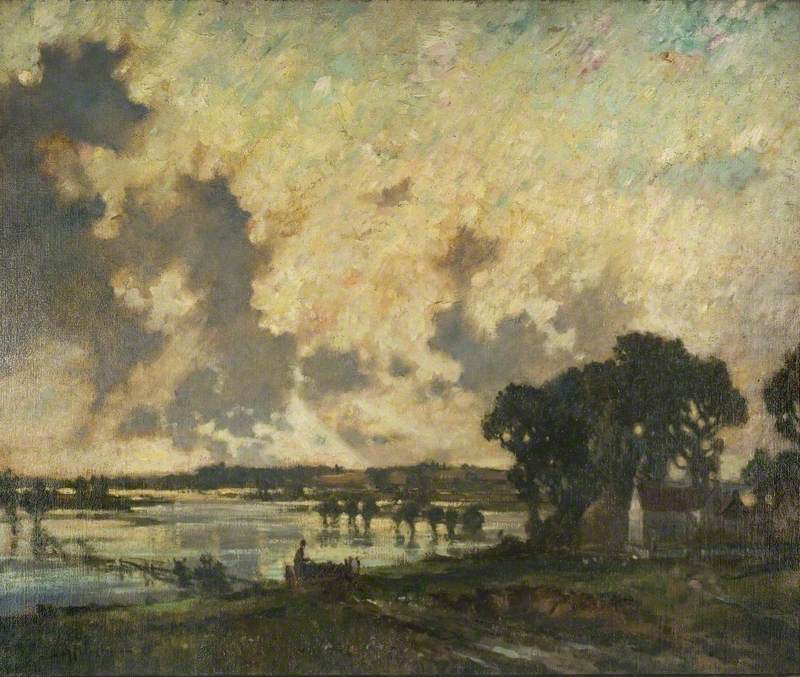 Evening on the Marshes