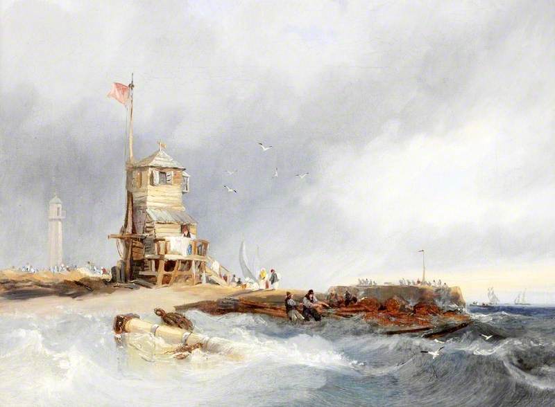 Sunderland Pier with the Old Lighthouse