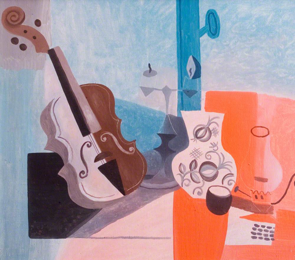 Still Life with Violin