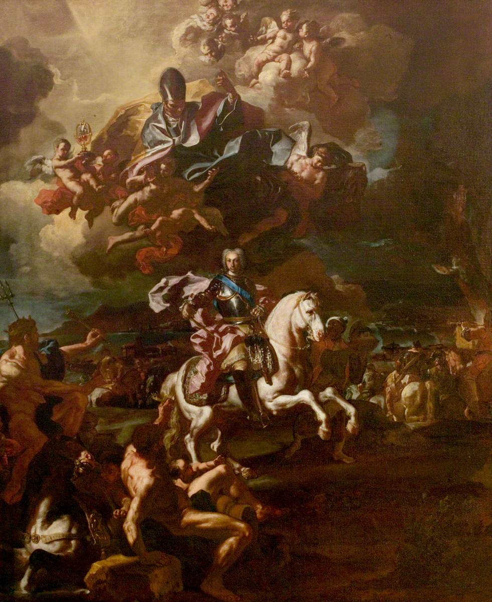 The Triumph of King Charles III at the Siege of Gaeta