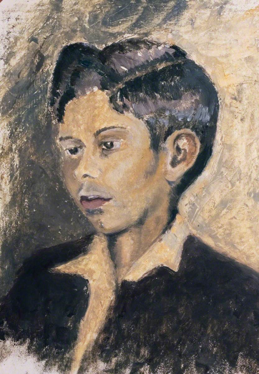 Portrait of an Unknown Asian Boy