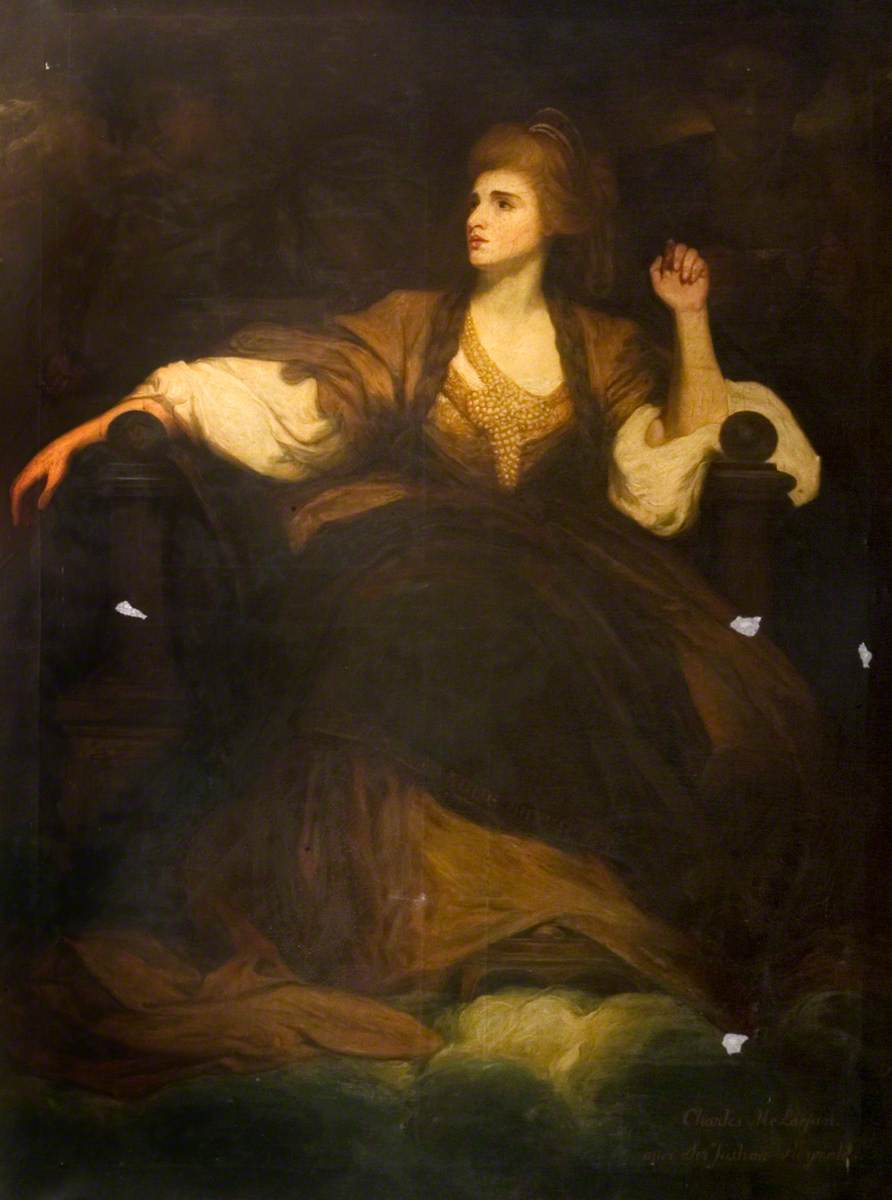 Mrs Sarah Siddons (1755–1831), as the Tragic Muse
