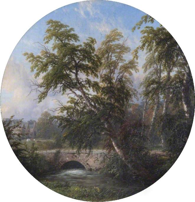 Landscape with a Stream and a Bridge