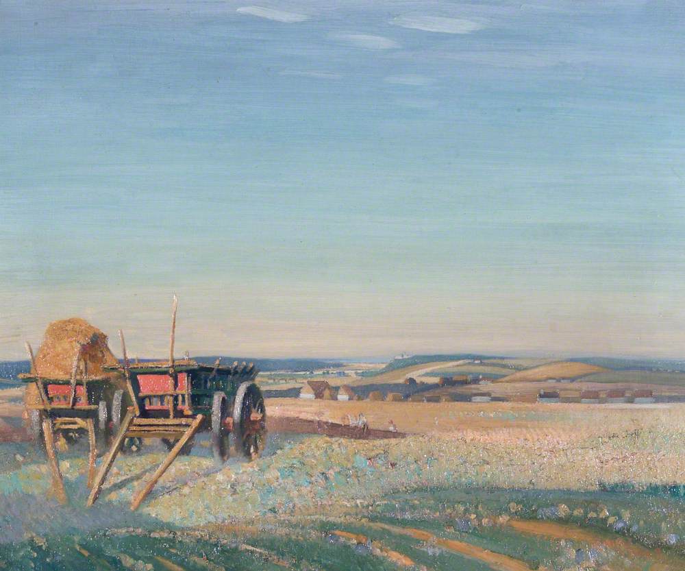 Carts on the Sussex Downs