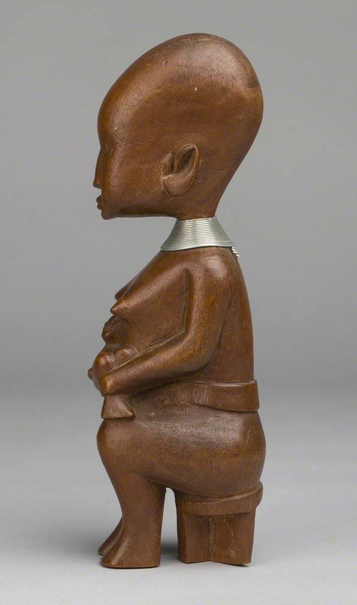 Mother and Child, with Necklace