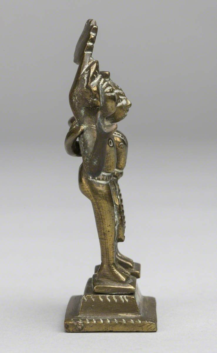 Krishna and Radha in Dancing Pose