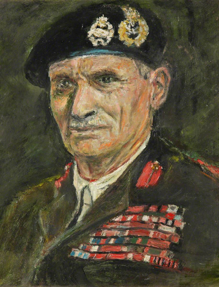 Field Marshal Bernard 'Monty' Montgomery (1887–1976) | Art UK