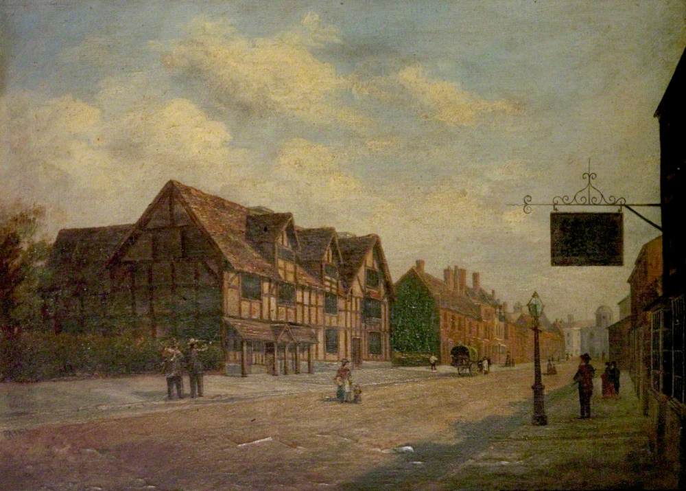 Shakespeare's Birthplace, Henley Street, Stratford-upon-Avon, Warwickshire