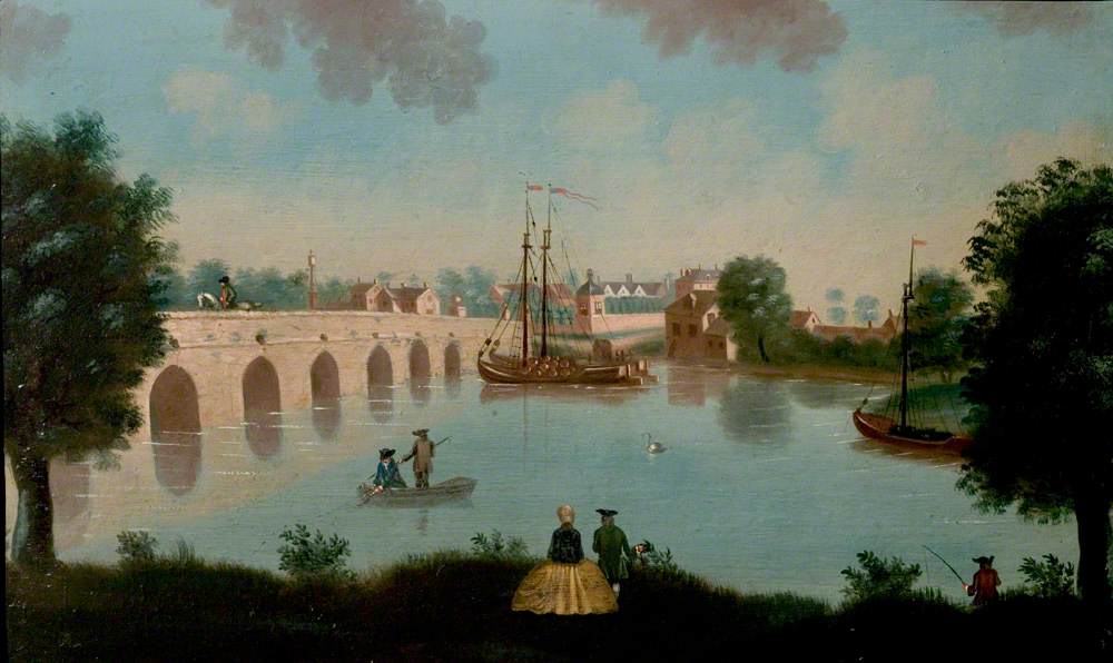 Clopton Bridge, Stratford-upon-Avon, Warwickshire