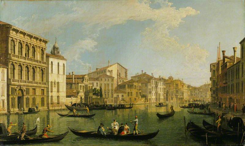 Venice: the Grand Canal from the Palazzo Flangini to San Marcuola