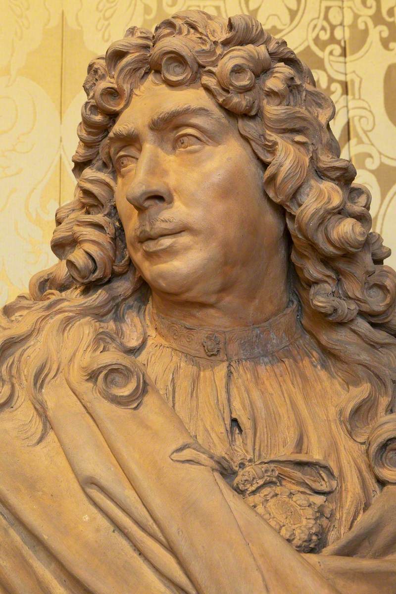 Le Brun, Charles (1619c.-1690) - Portrait of Louis XIV (Lo…