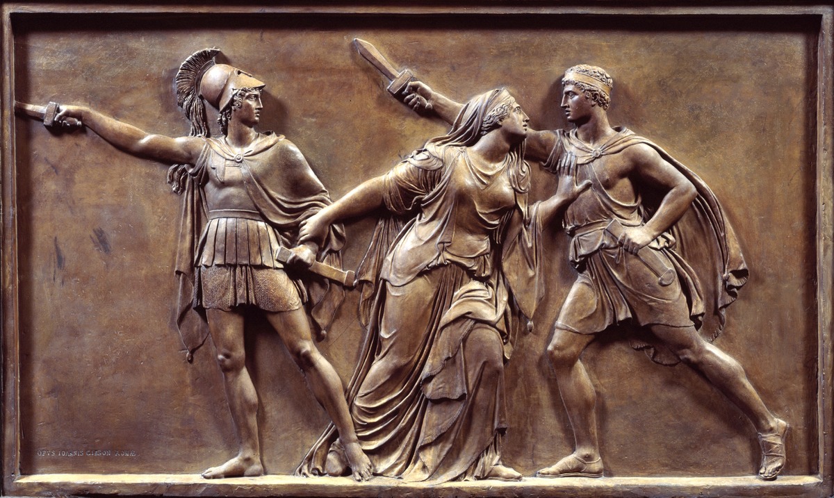 Jocasta Intervening Between Her Sons Eteocles and Polynices