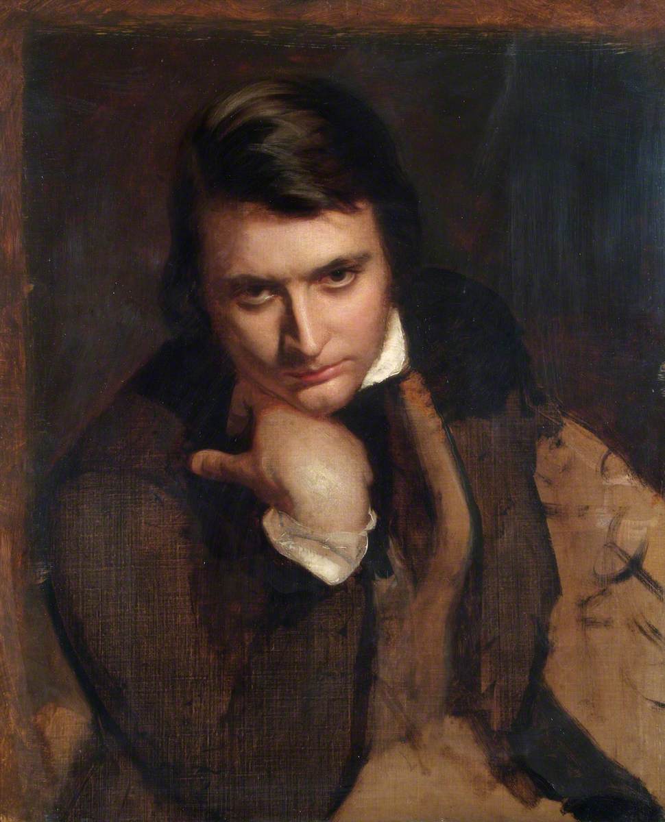 Study for a Portrait of E. M. Ward