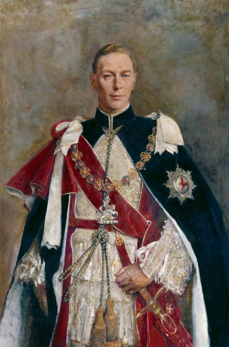 Король Георг 6 портрет
