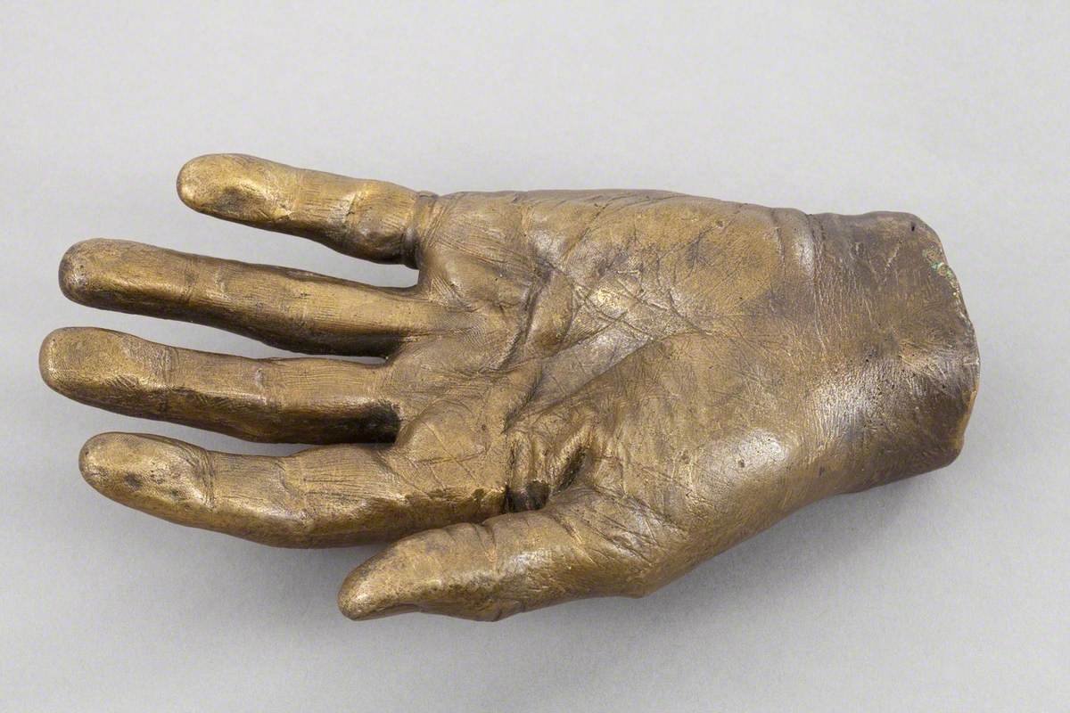 Cast of the Left Hand of Sir John Barbirolli (1899–1970)