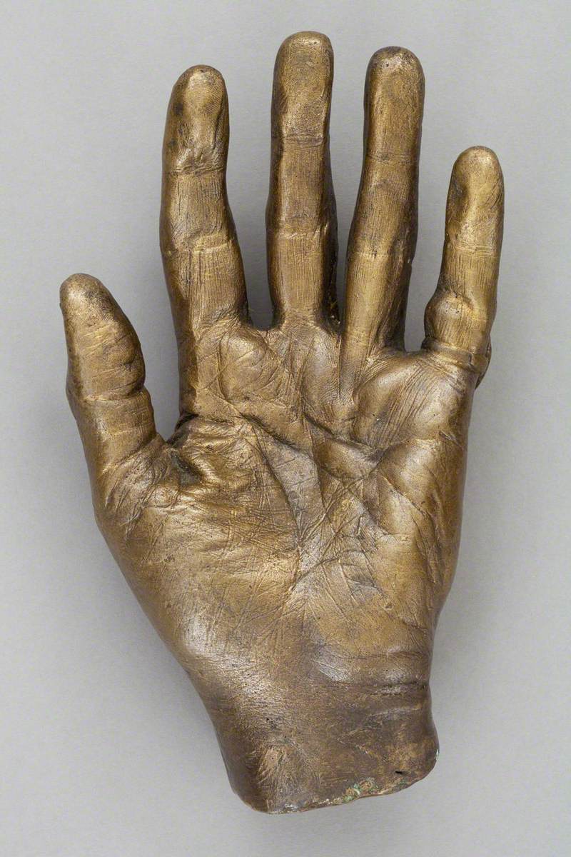 Cast of the Left Hand of Sir John Barbirolli (1899–1970)