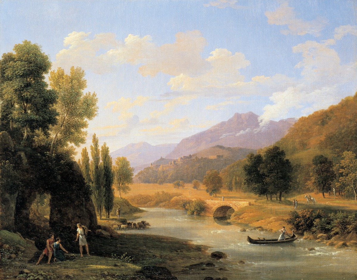 Classical Landscape with a River