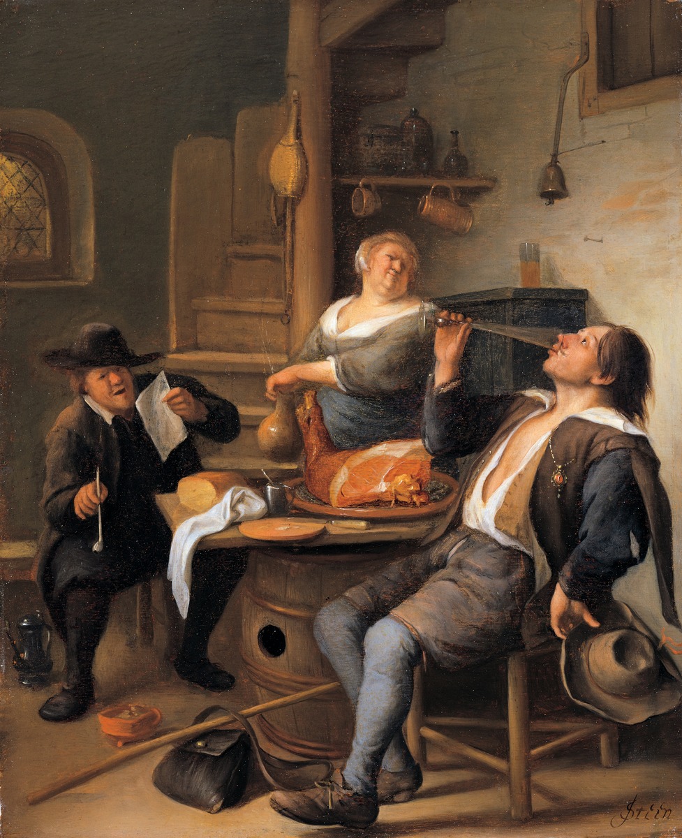 Peasants in an Interior