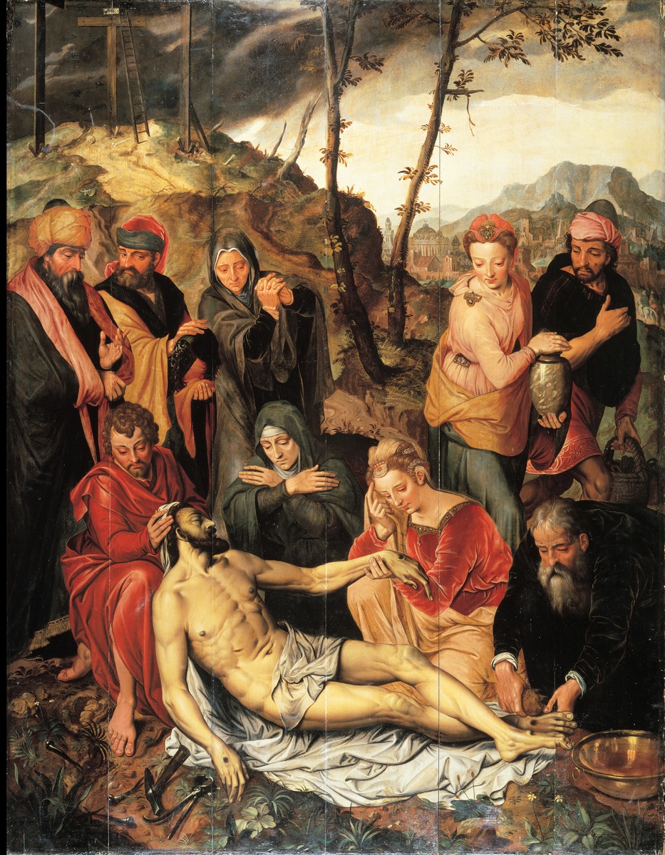 The Lamentation over Dead Christ