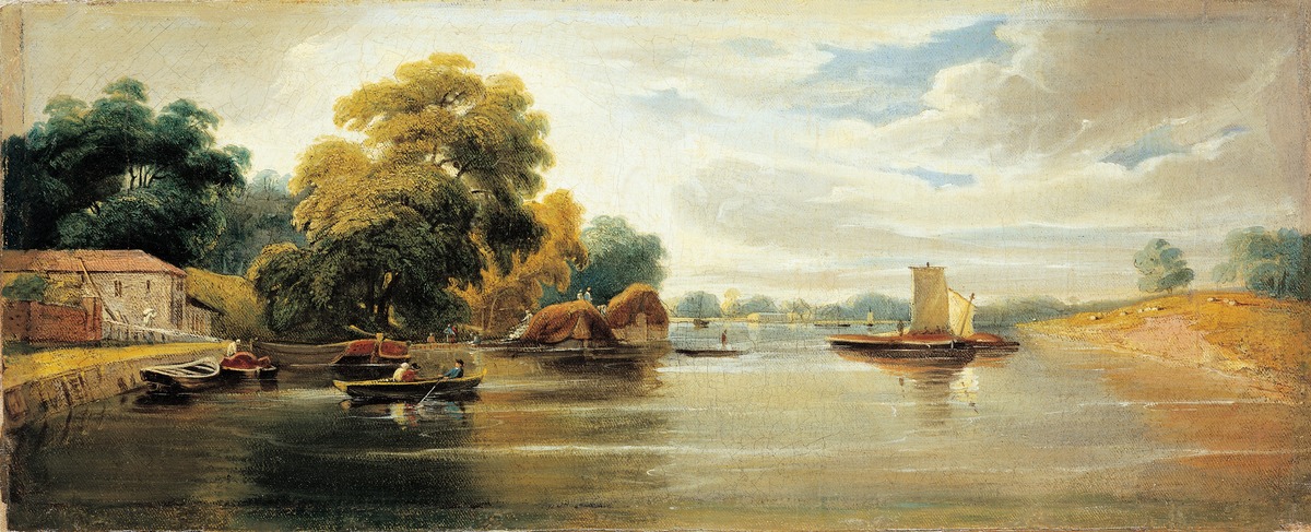 River Landscape on the Thames