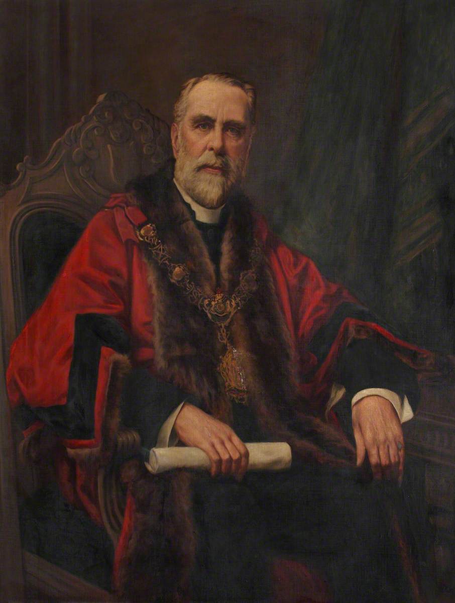 Reverend Edward Adair Midwinter, Mayor of St Marylebone (1909)